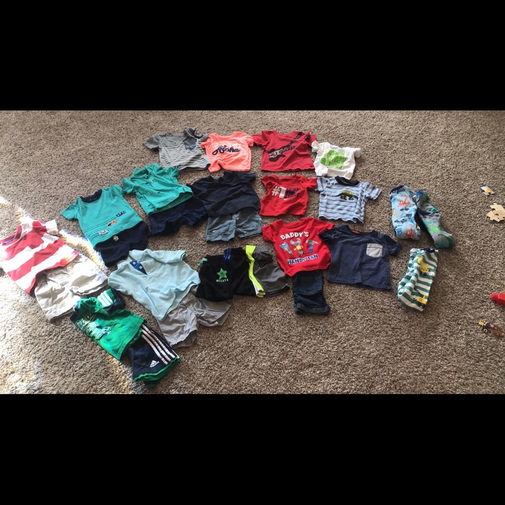 12 month boy summer clothes